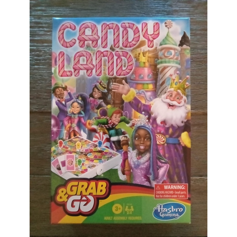 Hasbro Candy Land Grab And Go Travel Board Game Ages 3+ NEW